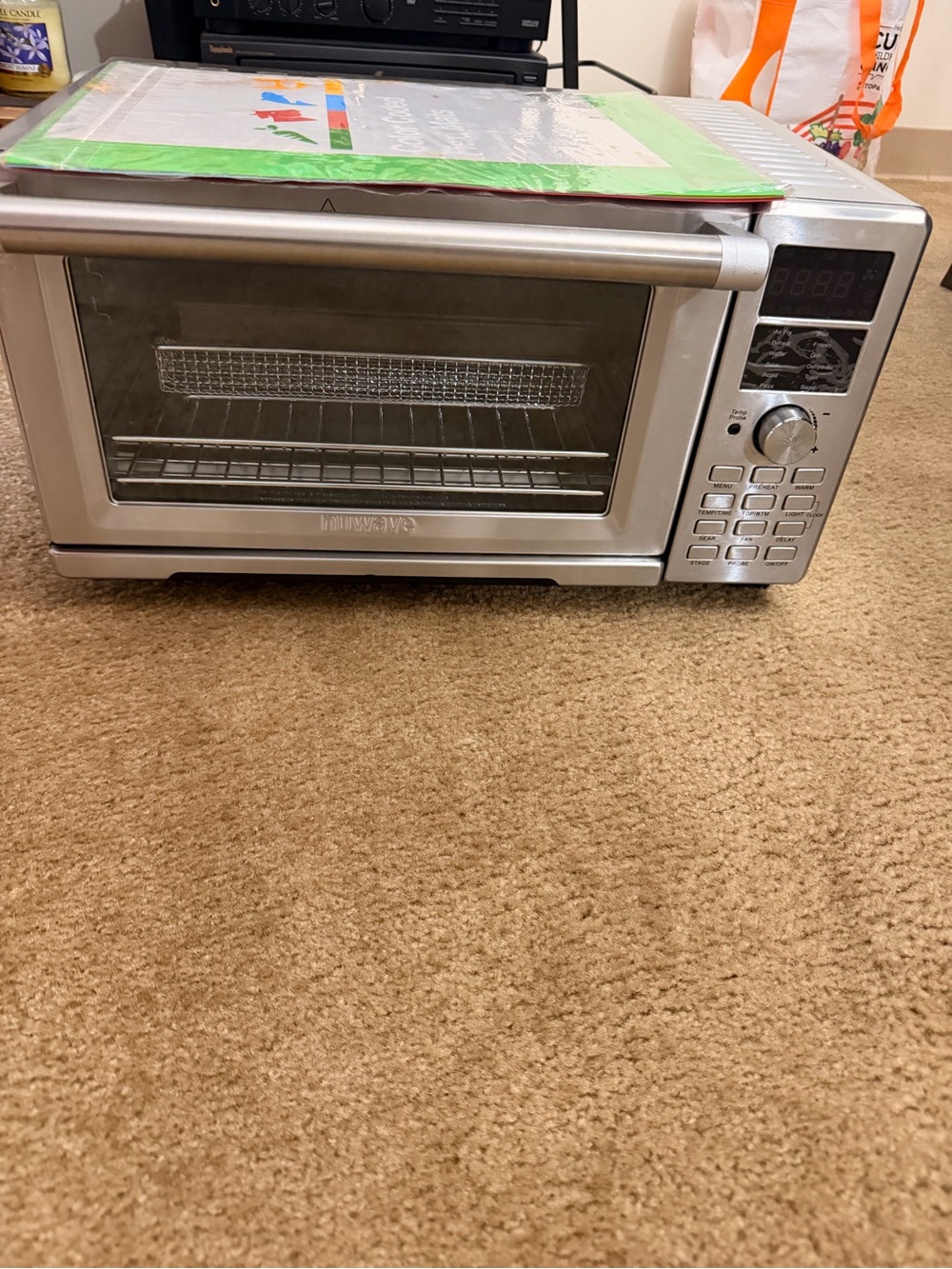 Stainless Steel Countertop Toaster Oven - Silver Never Used